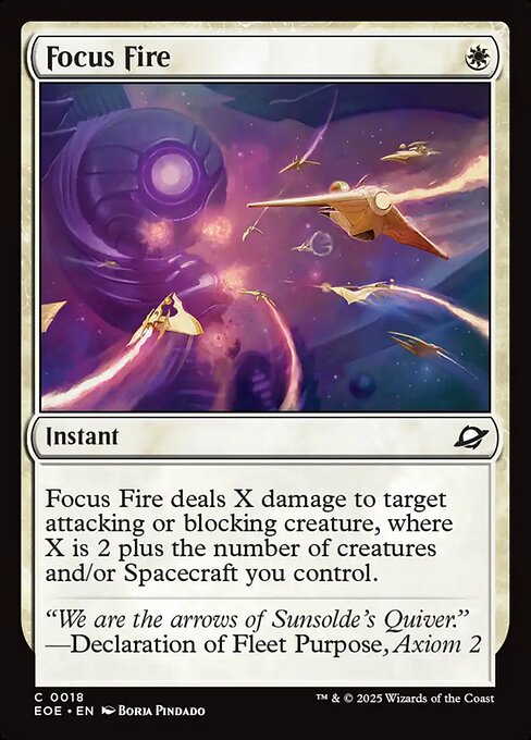 Edge of Eternities - 18 - Focus Fire - Common