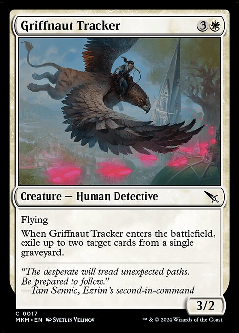 Murders at Karlov Manor - 17 - Griffnaut Tracker - Common