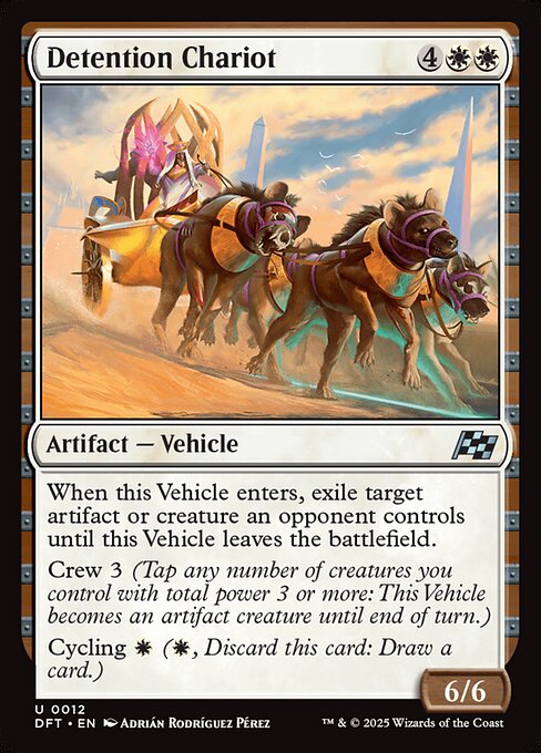 Aetherdrift - 12 - Detention Chariot - Uncommon