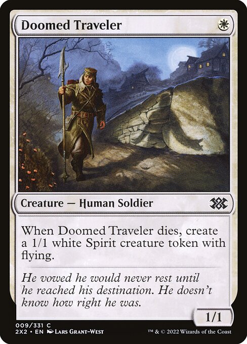Double Masters 2022 - 9 - Doomed Traveler - Common
