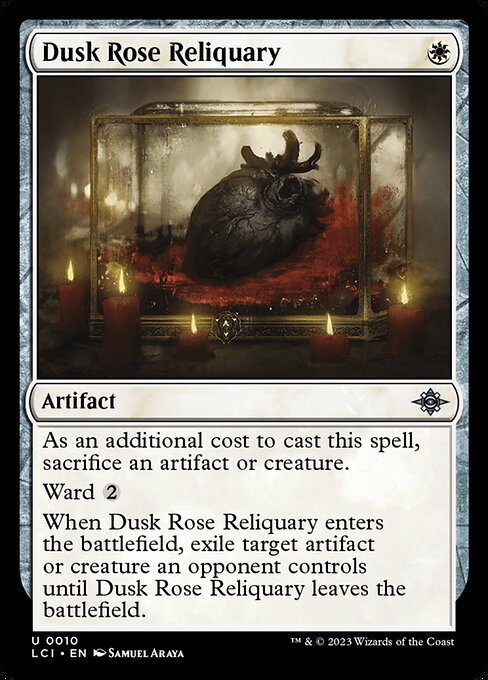 The Lost Caverns of Ixalan - 10 - Dusk Rose Reliquary - Uncommon