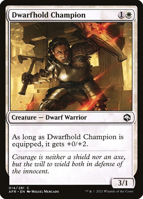 Adventures in the Forgotten Realms - 14 - Dwarfhold Champion - Common