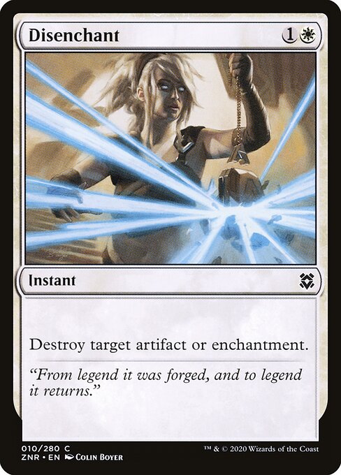 Zendikar Rising - 10 - Disenchant - Common