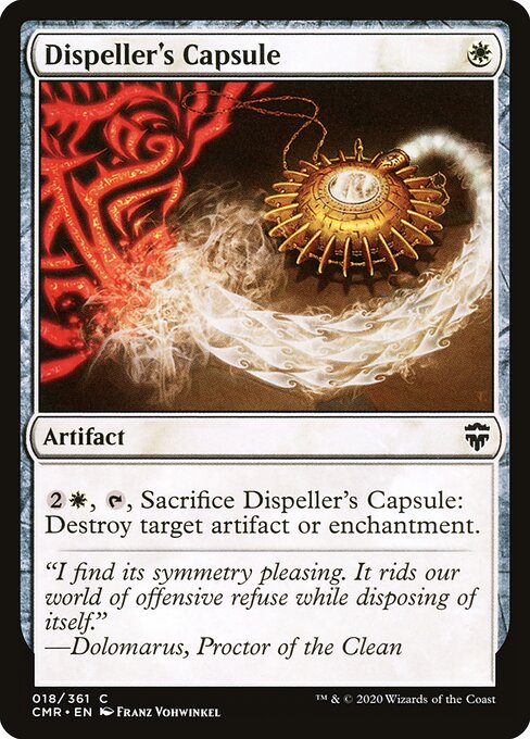 Commander Legends - 18 - Dispeller's Capsule - Common