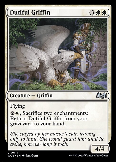Wilds of Eldraine - 11 - Dutiful Griffin - Uncommon