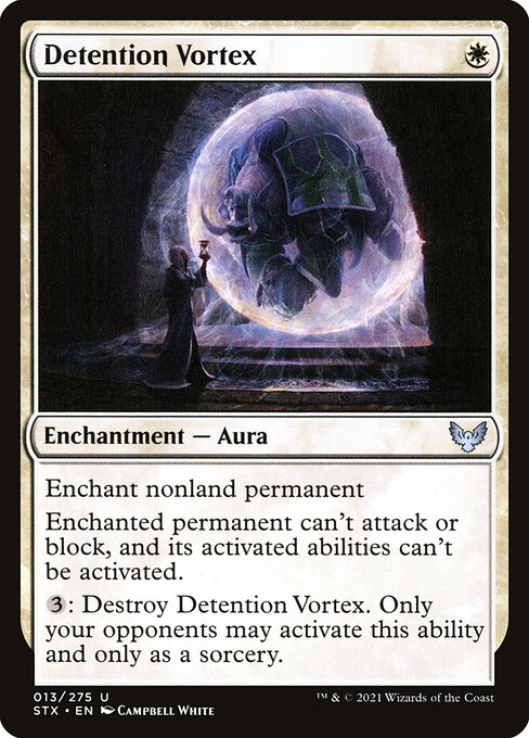 Strixhaven: School of Mages - 13 - Detention Vortex - Uncommon