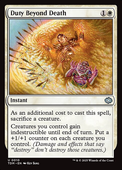 Tarkir: Dragonstorm - 10 - Duty Beyond Death - Uncommon