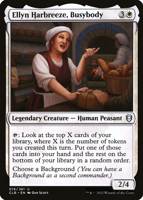 Commander Legends: Battle for Baldur's Gate - 16 - Ellyn Harbreeze, Busybody - Uncommon