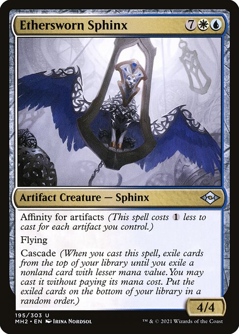Modern Horizons 2 - 195 - Ethersworn Sphinx - Uncommon