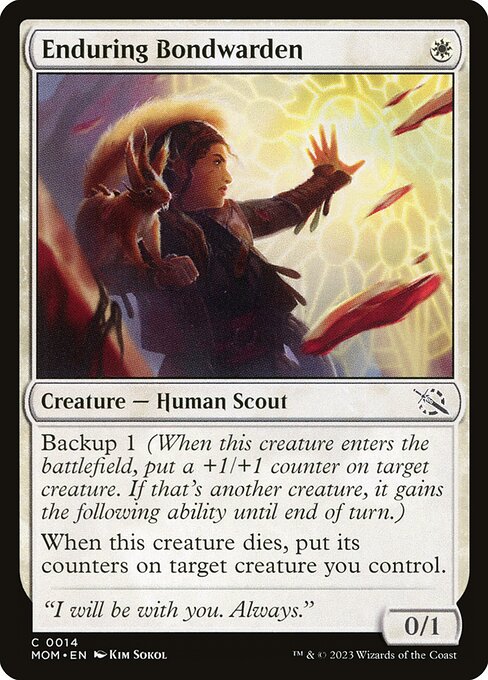 March of the Machine - 14 - Enduring Bondwarden - Common