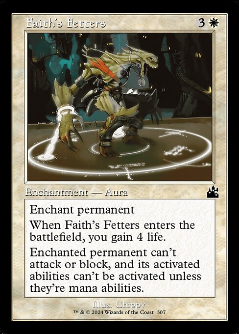 Ravnica Remastered - 307 - Faith's Fetters - Common