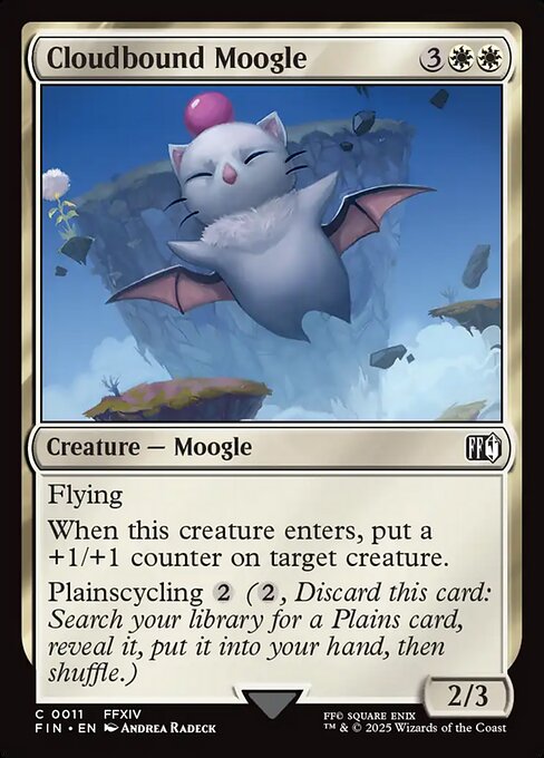 Final Fantasy - 11 - Cloudbound Moogle - Common