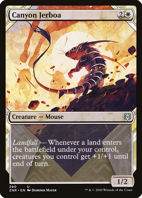 Zendikar Rising - 290 - Canyon Jerboa - Uncommon