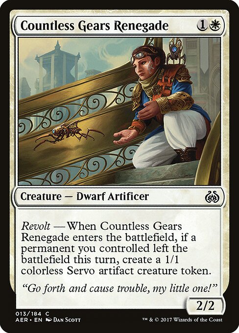 Aether Revolt - 13 - Countless Gears Renegade - Common
