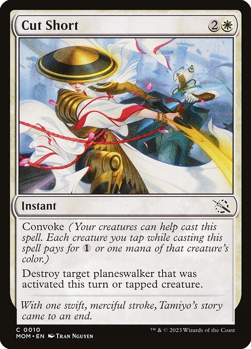 March of the Machine - 10 - Cut Short - Common