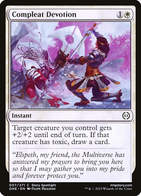 Phyrexia: All Will Be One - 7 - Compleat Devotion - Common