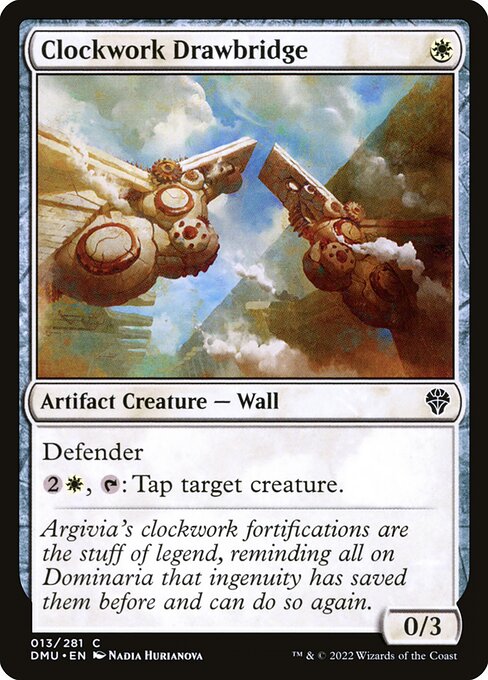 Dominaria United - 13 - Clockwork Drawbridge - Common