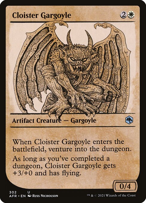 Adventures in the Forgotten Realms - 302 - Cloister Gargoyle - Uncommon