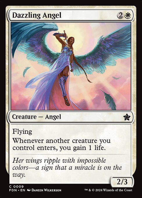 Foundations - 9 - Dazzling Angel - Common
