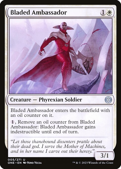 Phyrexia: All Will Be One - 5 - Bladed Ambassador - Uncommon