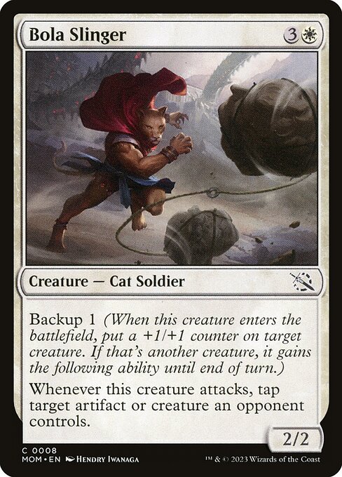 March of the Machine - 8 - Bola Slinger - Common
