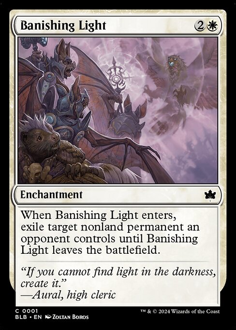 Bloomburrow - 1 - Banishing Light - Common