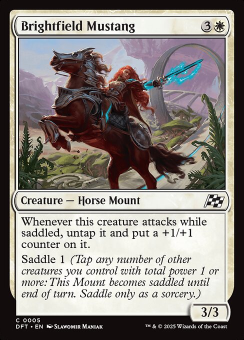 Aetherdrift - 5 - Brightfield Mustang - Common