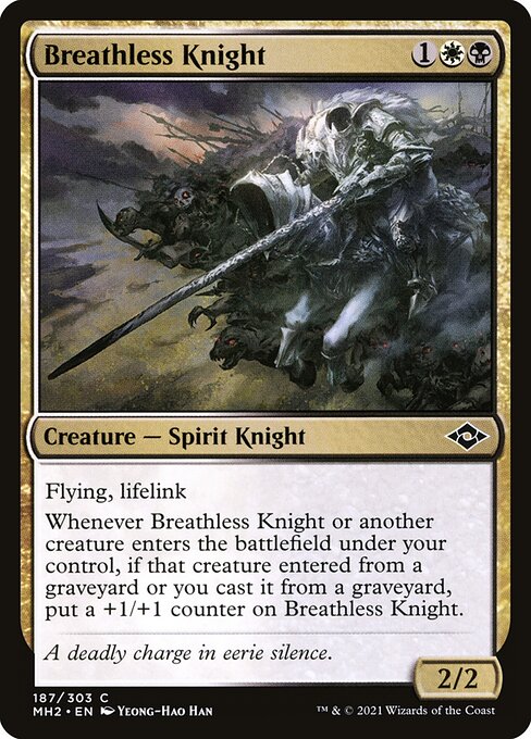 Modern Horizons 2 - 187 - Breathless Knight - Common