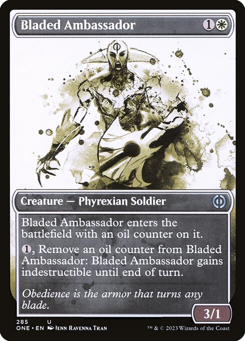 Phyrexia: All Will Be One - 285 - Bladed Ambassador - Uncommon