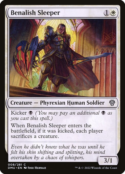 Dominaria United - 8 - Benalish Sleeper - Common