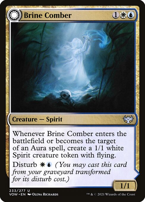 Innistrad: Crimson Vow - 233 - Brine Comber // Brinebound Gift - Uncommon