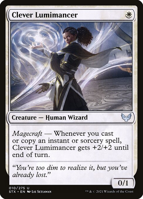 Strixhaven: School of Mages - 10 - Clever Lumimancer - Uncommon