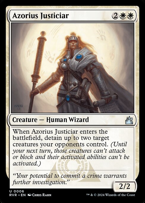 Ravnica Remastered - 6 - Azorius Justiciar - Uncommon
