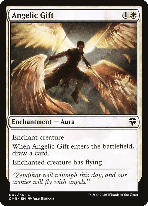 Commander Legends - 7 - Angelic Gift - Common