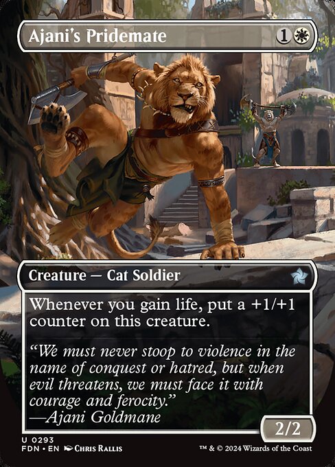Foundations - 293 - Ajani's Pridemate - Uncommon