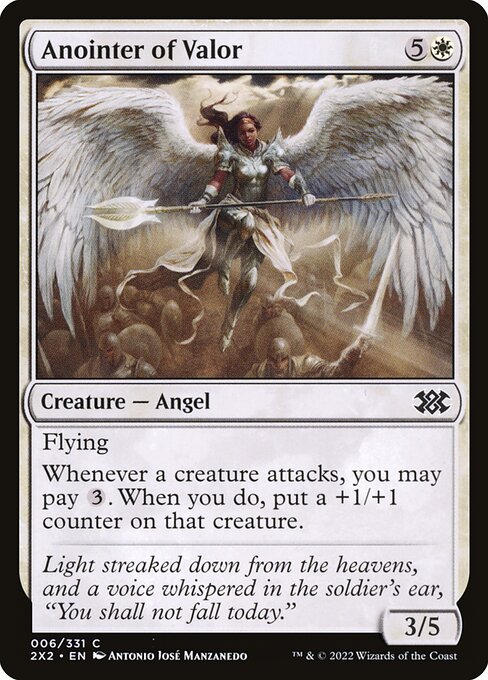 Double Masters 2022 - 6 - Anointer of Valor - Common