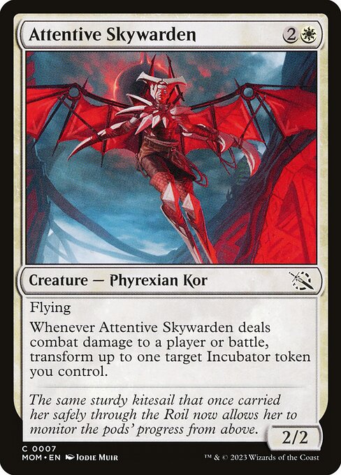 March of the Machine - 7 - Attentive Skywarden - Common