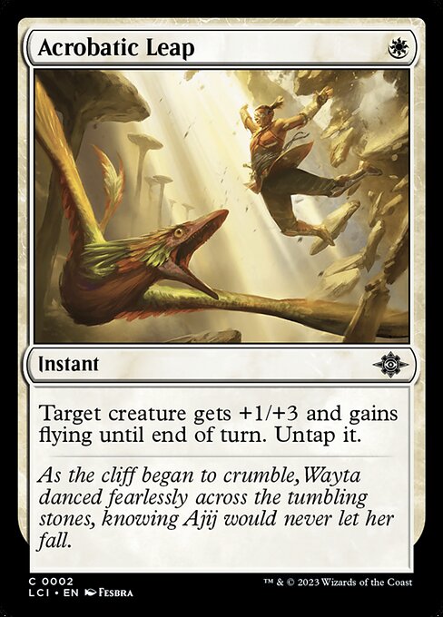 The Lost Caverns of Ixalan - 2 - Acrobatic Leap - Common