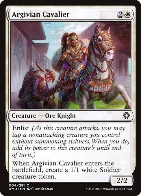 Dominaria United - 4 - Argivian Cavalier - Common