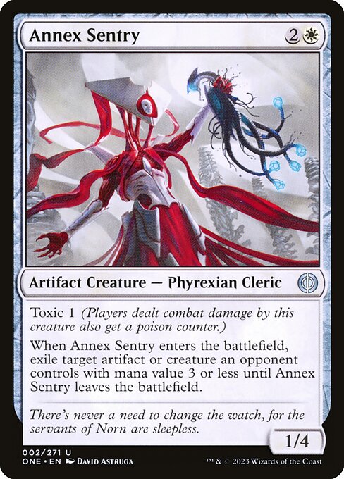 Phyrexia: All Will Be One - 2 - Annex Sentry - Uncommon