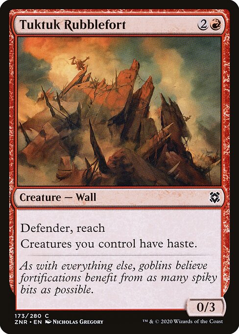 Zendikar Rising - 173 - Tuktuk Rubblefort - Common