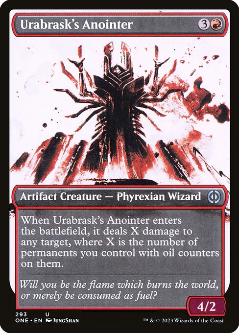 Phyrexia: All Will Be One - 293 - Urabrask's Anointer - Uncommon