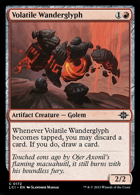 The Lost Caverns of Ixalan - 172 - Volatile Wanderglyph - Common