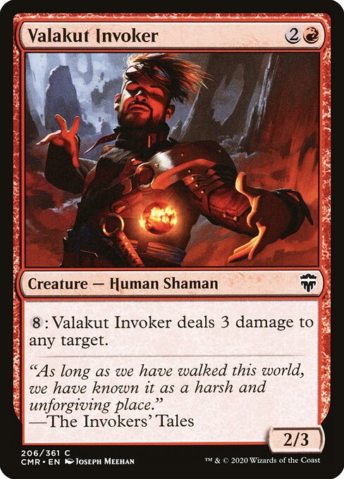 Commander Legends - 206 - Valakut Invoker - Common