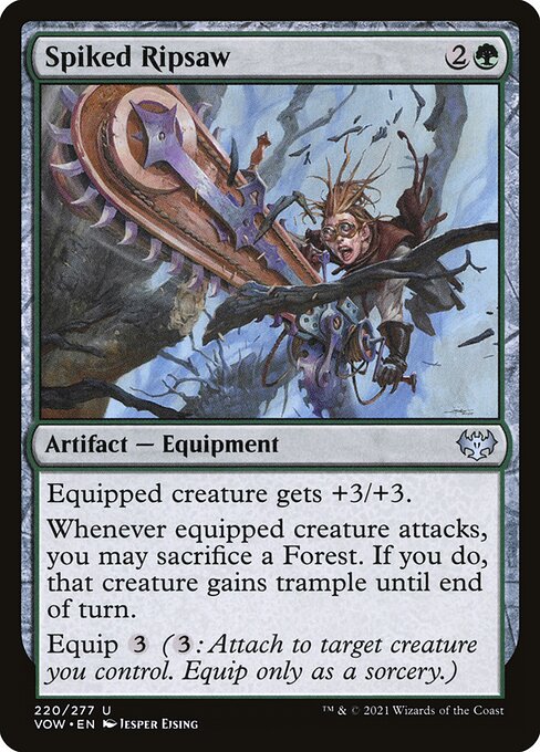 Innistrad: Crimson Vow - 220 - Spiked Ripsaw - Uncommon