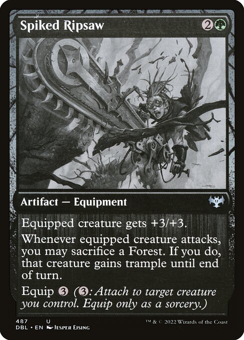 Innistrad: Double Feature - 487 - Spiked Ripsaw - Uncommon