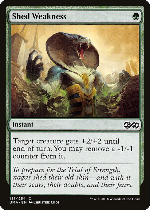 Ultimate Masters - 181 - Shed Weakness - Common