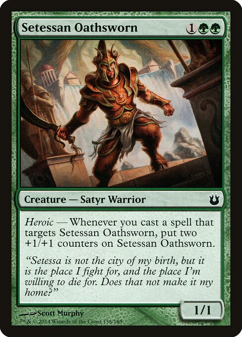 Born of the Gods - 138 - Setessan Oathsworn - Common