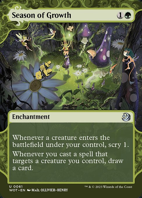 Wilds of Eldraine: Enchanting Tales - 61 - Season of Growth - Uncommon