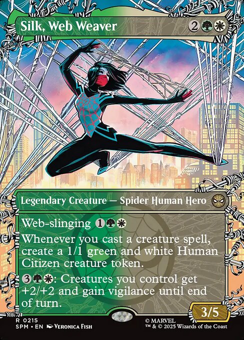 Marvel's Spider-Man - 215 - Silk, Web Weaver - Rare